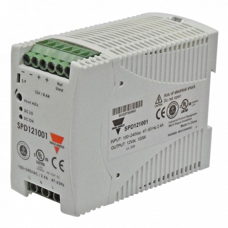 SPD24901 CARLO GAVAZZI Sim PARALELO CONEXÃO DE ENTRADA TIPO A fase ou 24 VCC Saída de tensão CC DC PFC sim T..