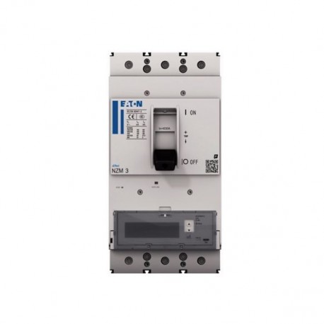 NZMN3-PX400-NA 192587 Y7-192587 EATON ELECTRIC Int. automático NZM3 PXR25, 400A, 3p, terminal de tornillo, U..