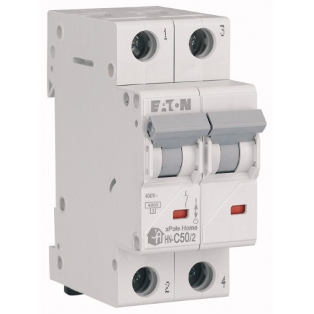 HN-C50/2 194876 EATON ELECTRIC Int., 2P, curva C, 50A