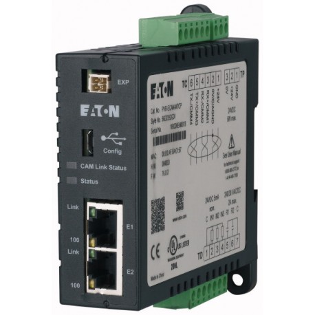 PXR-ECAM-MTCP 195566 EATON ELECTRIC Module de communication pour IZM et NZM-VX(MX)(PX)(PMX). ModBus TCP