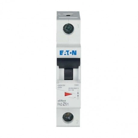 FAZ-Z1/1-GV 303867 EATON ELECTRIC Fornitura MIN 60. Curva magnetotermica int. FAZ, 1A, 1P, Z