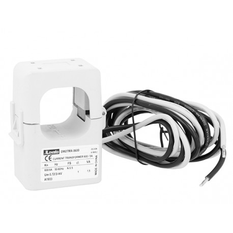 DM2TMA0600 LOVATO PRECABLATO 2M CT 600/5A PER SBARRA 36X36MM