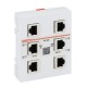 EXS4000 LOVATO SATELLITE WITH 4 RJ CURRENT INPUTS