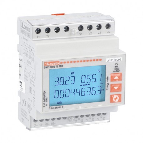 DMED305F LOVATO DMED305T2MID + UTF CERTIFICATE