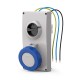 407.6383 SCAME ENC BASIS. Mec. 63A 2P+T 6h IP66/IP67/IP69