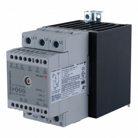 RGC3A60D30GGEDM CARLO GAVAZZI Tensão nominal de 600 VCA MODO saída de comutação Zero cruzando Número de fase..