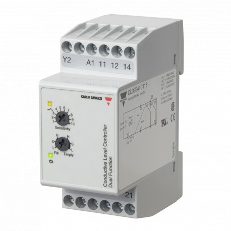 CLD2EA1C115 CARLO GAVAZZI Ausgwählte Kriterien System System Gehäuse 2-DIN Abtastfunktion Befüllen oder Entl..