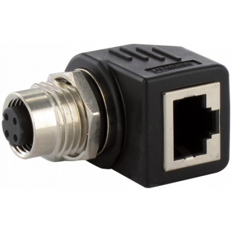 7000-44681-0000000 MURRELEKTRONIK M12 female D-coded / RJ45 Ethernet adapter 90° 4-pol.