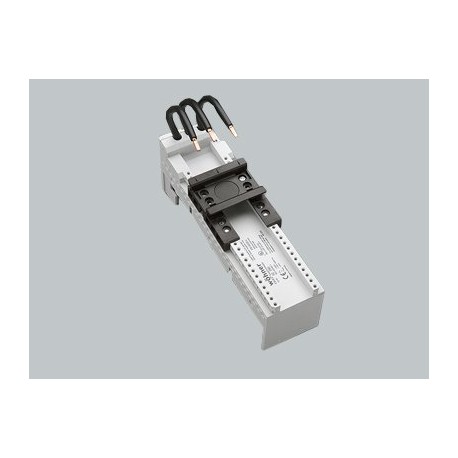 32693 WOEHNER EQUES 30Compact adapter, 30A, 1 adjustable DIN lane, with 160mm long cables for connecting dev..