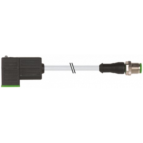 7000-41091-2360100 MURRELEKTRONIK M12 Männchen 0° A-cod. / MSUD Ventilstecker C-8mm kleinPUR 3x0,75 gy UL/CS..