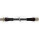 7000-P4141-P070700 MURRELEKTRONIK M12 Poder macho 0° / fêmea 0° L-cod.PUR 4x1.5 bk UL/CSA+drag ch. 7m