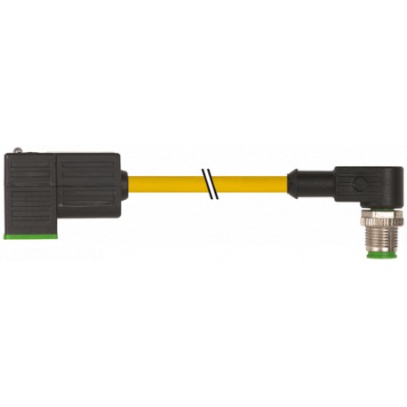7000-41101-0160200 MURRELEKTRONIK M12 Männchen 90° A-cod. / MSUD Ventilstecker C-8mmPVC 3x0.75 ye 2m