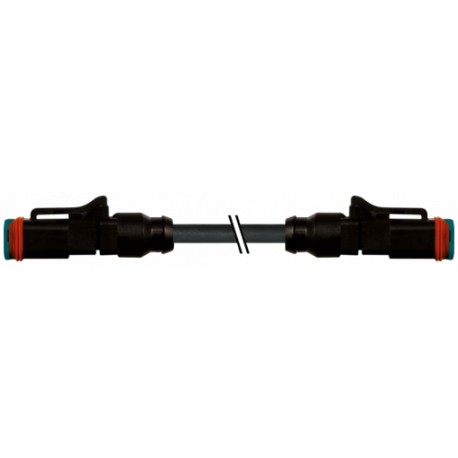 7072-77005-7541000 MURRELEKTRONIK Plugue de válvula MDC06-2s / MDC06-2sPUR 2x0.75 bk UL/CSA+drag ch. 10m