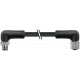 7000-P4171-P070500 MURRELEKTRONIK M12 Poder macho 90° / fêmea 90° L-cod.PUR 4x1.5 bk UL/CSA+drag ch. 5m