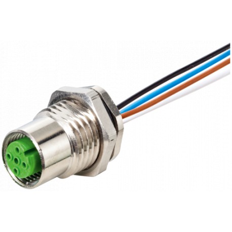 7000-17185-9850030 MURRELEKTRONIK M12 weiblicher Rezept. A-cod. backPP-Drähte 8x0,34 0,3m