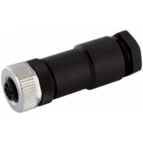7000-P6611-0000000 MURRELEKTRONIK M12 female 0° S-coded field-wireable 4-pole max. 1,5mm², 6-8mm