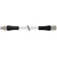 7000-P4241-P082000 MURRELEKTRONIK M12 Poder macho 0° / fêmea 0° L-cod.PUR 5x1.5 gy UL/CSA+drag ch. 10,0m