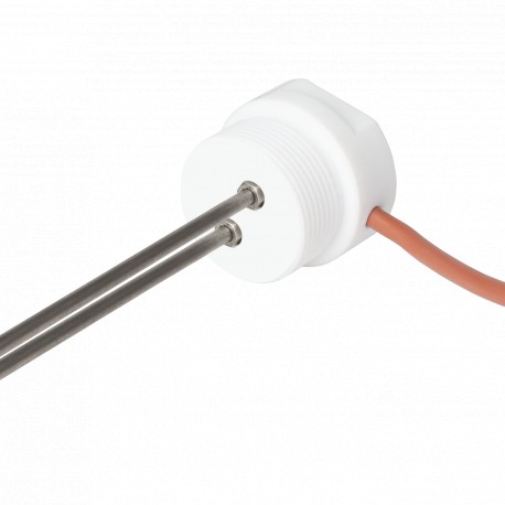 VT2 CARLO GAVAZZI Sonda de nivel conductiva, para 2 electrodos sin aislamiento, rosca 1 1/2”