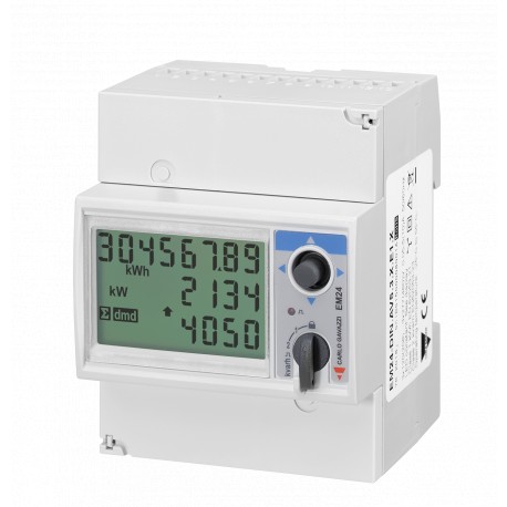 EM24DINAV53DM1X CARLO GAVAZZI Analizador de redes trifásico compacto, Conexión mediante CT /5A, Lectura de e..