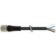 7000-P7221-P075000 MURRELEKTRONIK M12 Power T-coded female 0° with cable PUR 4x1.5 bk UL/CSA+drag chain 50m