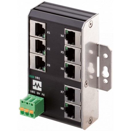 58909 MURRELEKTRONIK Xenterra 8TX unmanaged Switch 8 Port 1000Mbit wall mounting