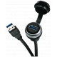 4000-73000-0240000 MURRELEKTRONIK MSDD pass-through USB 3.0 form A, extension de câble de 5,0 m