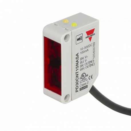 PD30CNT15NASA CARLO GAVAZZI Parametri selezionati SISTEMA A barriera CUSTODIA rettangolare DISTANZA DI ATTIV..