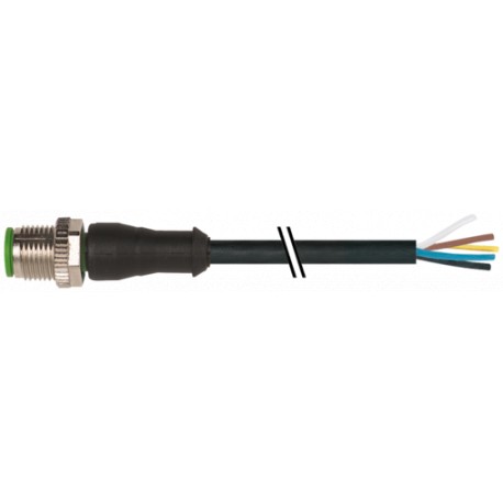 7000-14321-6250200 MURRELEKTRONIK M12 macho 0° B codificado con cable PUR 5x0.34 bk UL/ CSA 2.0