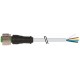 7000-14381-2151000 MURRELEKTRONIK M12 female 0° B-cod. with cablePVC 5x0.34 gy UL/CSA 10m