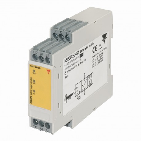 NSE02CB24SC CARLO GAVAZZI parâmetros selecionados de segurança de categoria de função margem de segurança 3 ..