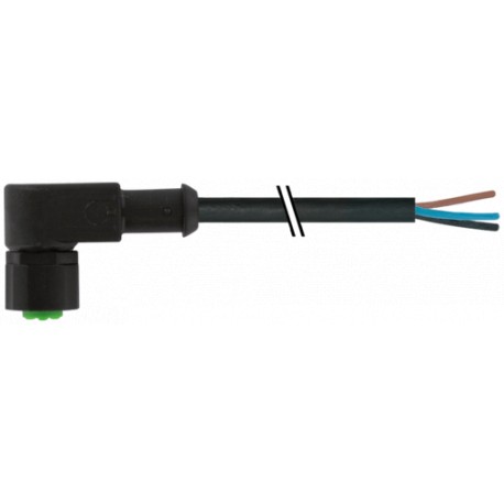 7003-12348-8282000 MURRELEKTRONIK M12 female 90° A-cod. with cable V2AFEP 5xAWG22 bk 20m