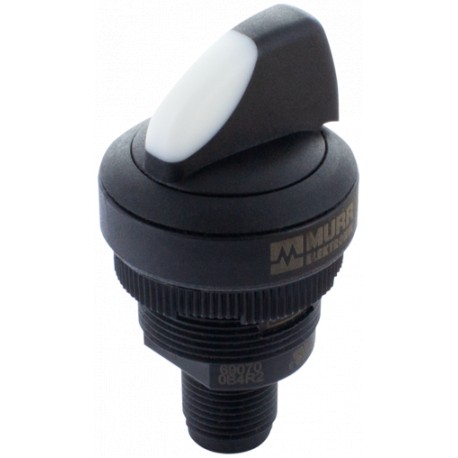69070 MURRELEKTRONIK S-Switch 22 2NO 1x40SR M12(4)Select switch 1x40° spring return