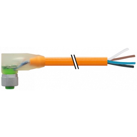 7000-12423-4871500 MURRELEKTRONIK M12 Buchse 90° mit Kabel LEDPUR 4x0.34 oder UL/CSA+robot+drag ch. 15.0m