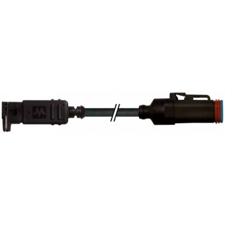 7072-77971-7540200 MURRELEKTRONIK Valve plug MDC06-4s/ Junior Timer 0°PUR 2x0.75 bk UL/CSA+drag chain 2m