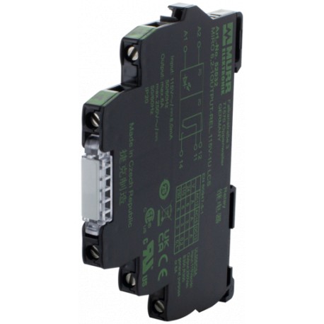 52032 MURRELEKTRONIK MIRO 6.2 115-1U OUTPUT RELAY WITH LEAKAGECURRENT SUPPRESSION