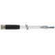 7000-08741-2000200 MURRELEKTRONIK M8 female 0° A-cod. with cable shieldedPVC 3x0.34 shielded gy UL/CSA 2m