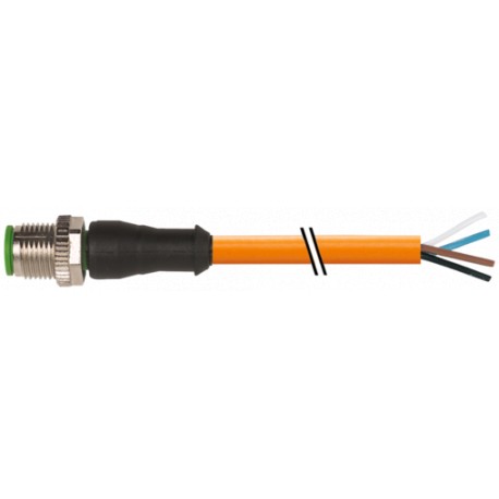 7000-12021-8460100 MURRELEKTRONIK M12 Männchen 0° A-cod. mit KabelPUR 4x0,34 oder UL/CSA+Roboter+Schleppkana..