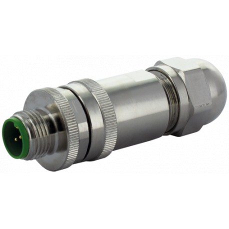 7000-13302-0000000 MURRELEKTRONIK M12 male 0° A-cod. screw terminal5-pol., max. 0,75mm², 4 6mm, shielded