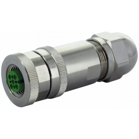 7000-13402-0000000 MURRELEKTRONIK M12 Weibchen 0° A-cod. Schraubklemme5-polig, max. 0,75mm², 6 8mm, geschirmt