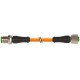 7000-40041-5770400 MURRELEKTRONIK M12 Stecker 0° / M12 Buchse 0° A-cod.PUR 5x0,34 oder UL/CSA+Roboter+Schlep..