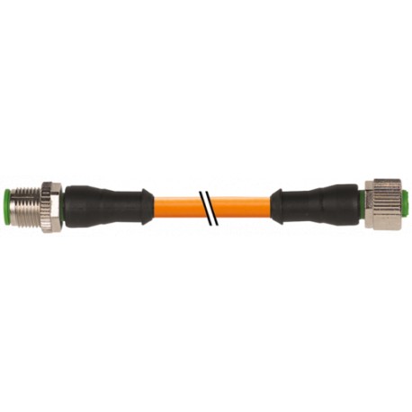 7000-40041-5770400 MURRELEKTRONIK M12 Stecker 0° / M12 Buchse 0° A-cod.PUR 5x0,34 oder UL/CSA+Roboter+Schlep..
