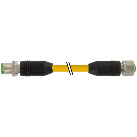 7000-40521-0420180 MURRELEKTRONIK M12 Männchen 0° / M12 Weibchen 0° A-cod. shieldedPUR 5x0.34 geschirmt ye U..