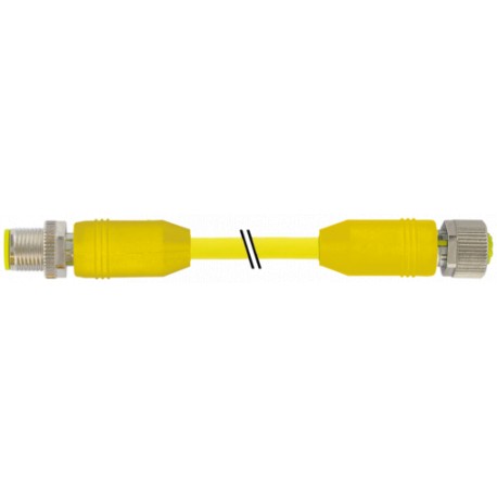 7030-40521-0420030 MURRELEKTRONIK M12 Männchen 0° / M12 Weibchen 0° A-cod. geschirmt AIDAPUR 5x0,34 geschirm..