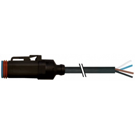 7072-72161-P071500 MURRELEKTRONIK Plugue de válvula MDC06-4s com cablePUR 4x1.5 bk UL/CSA+drag ch. 15m