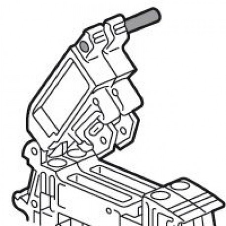 037522 LEGRAND UNION ROD 3 TERMINALS