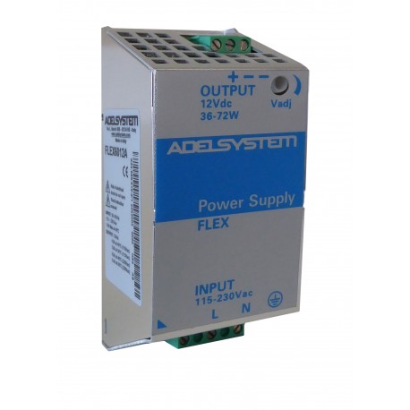 FLEX6012A ADELSYSTEM Stromversorgung (Industrieleitung) Eingang: 115-230Vac Ausgang: 12V 6A