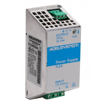 FLEX6024A ADELSYSTEM Stromversorgung (Industrieleitung) Eingang:115-230Vac Ausgang:24V 3A