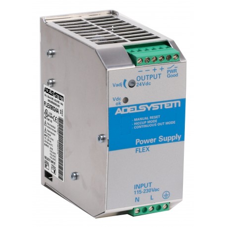 FLEX9024A ADELSYSTEM Stromversorgung (Industrieleitung) Eingang:115-230Vac Ausgang:24V 5A