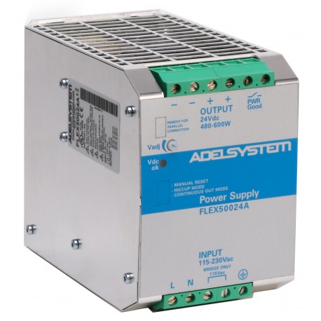 FLEX50024A ADELSYSTEM Stromversorgung (Industrieleitung) Eingang:115-230Vac Ausgang:24V 25A