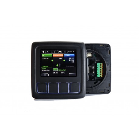 DPY351 ADELSYSTEM Control Panel 3.5" SNMP, ModBus TCP/IP Monitor & Manage the devices connected